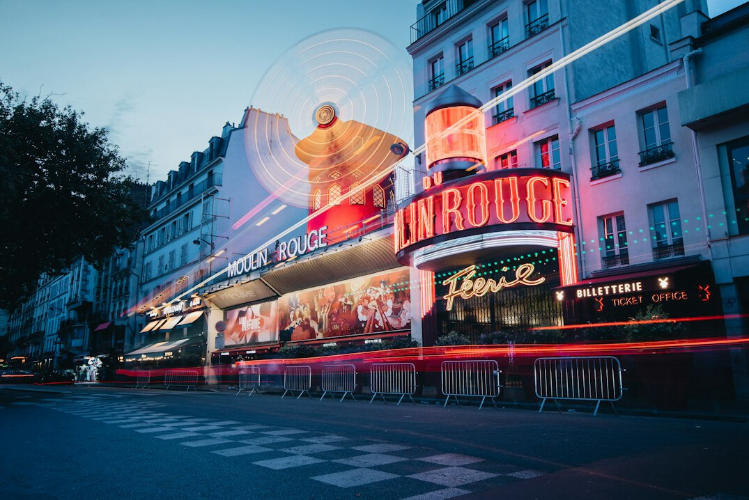 modern french tv studio
